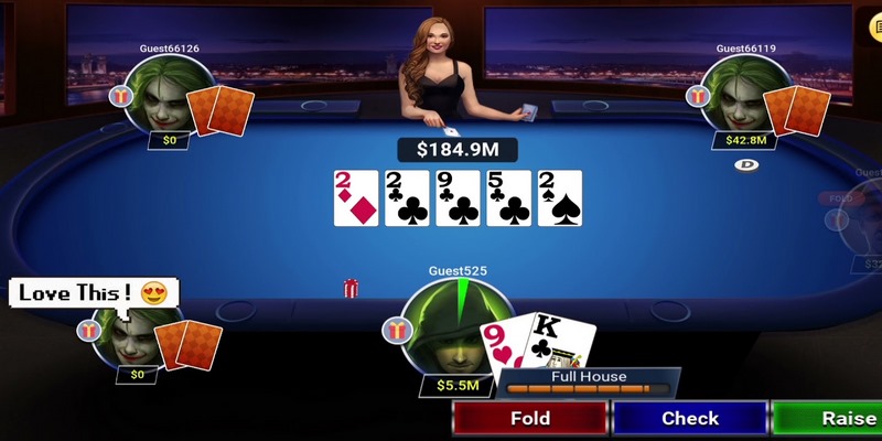 Poker online được biết đến là trò chơi đánh bài phổ biến nhất trên toàn cầu