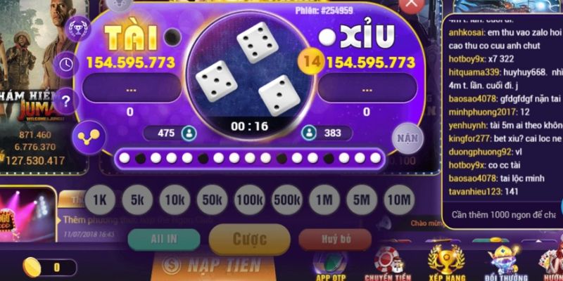 Cách dùng lỗ hổng game tài xỉu để chốt kèo