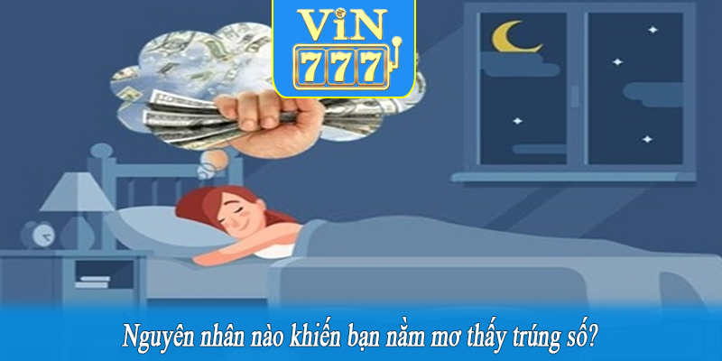 Nguyên nhân nào khiến bạn nằm mơ thấy trúng số?